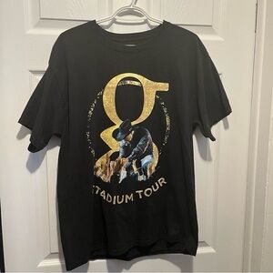 Garth Brooks Stadium Tour Large country music t shirt tee men black